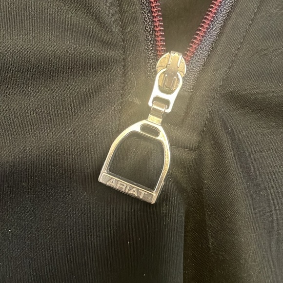 Ariat Cold Series 1/4 zip size medium - black and grey - Picture 2 of 11